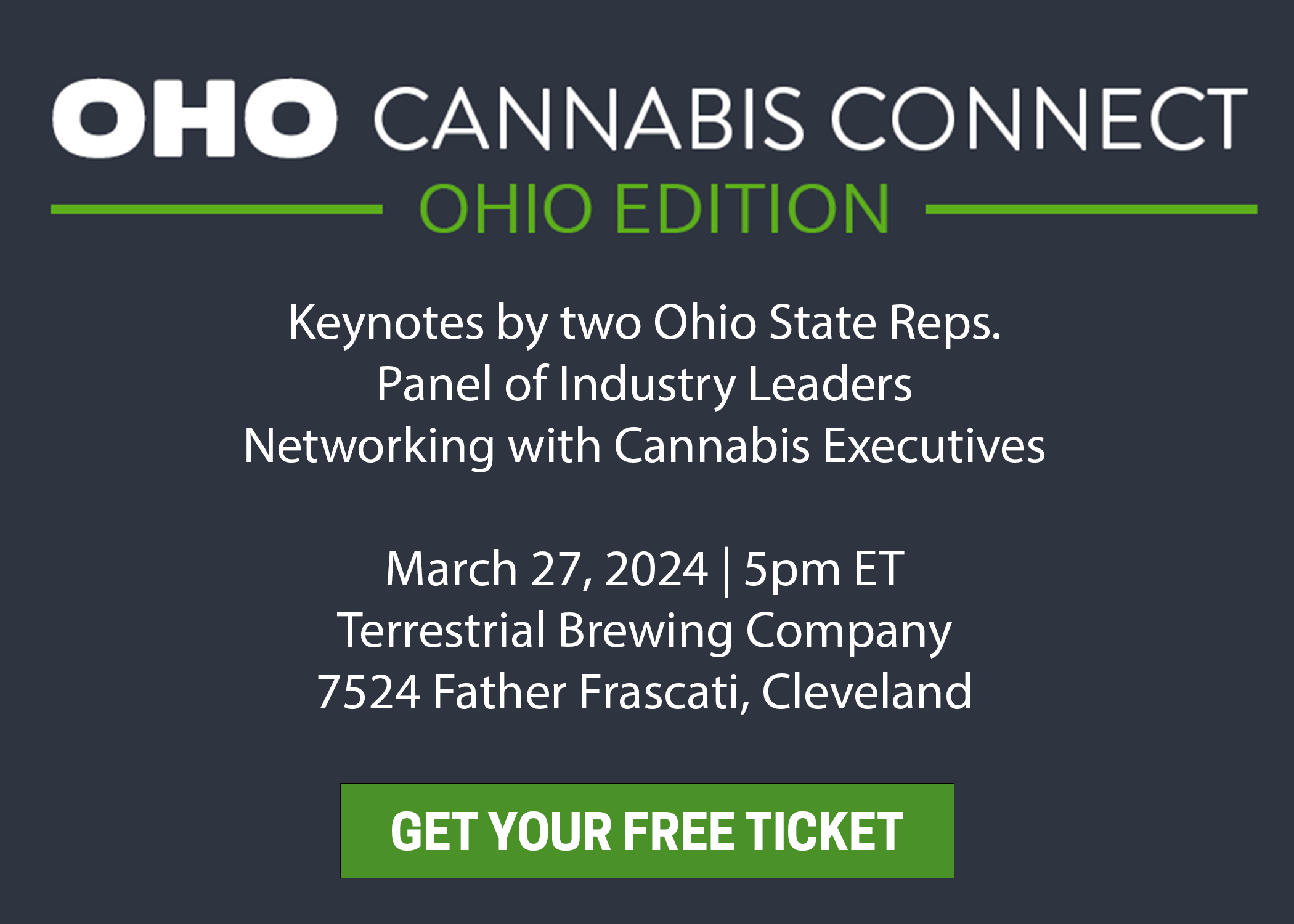 OHO Cannabis Connect - Ohio Edition 