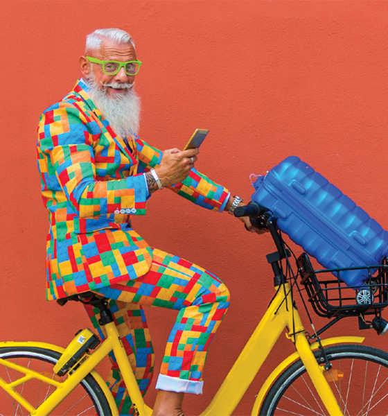 colorful-grandpa-on-a-colorful-bike