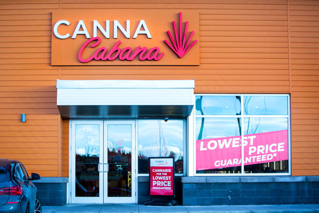 High Tide’s flagship retail brand Canna Cabana, launched in 2018.